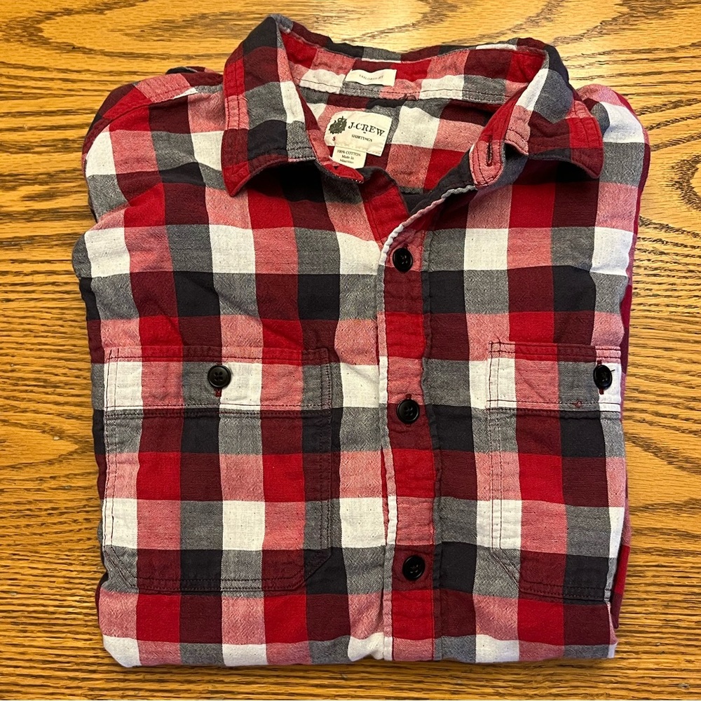 J. Crew Men’s Small Tailored Fit Button Down
